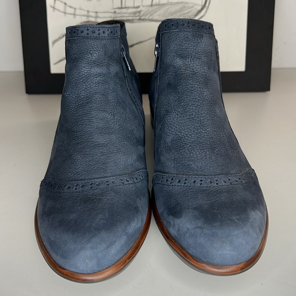Naot Nefasi Boot Navy Velvet Nubuck Men’s Size US 9 - Picture 3 of 16